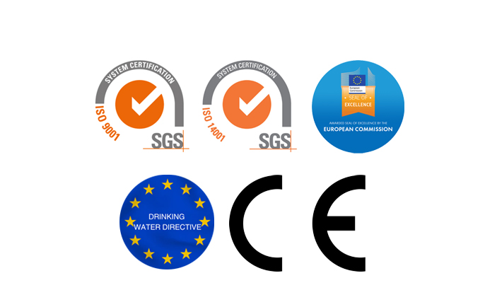 certifications EU Certifications for water consumption